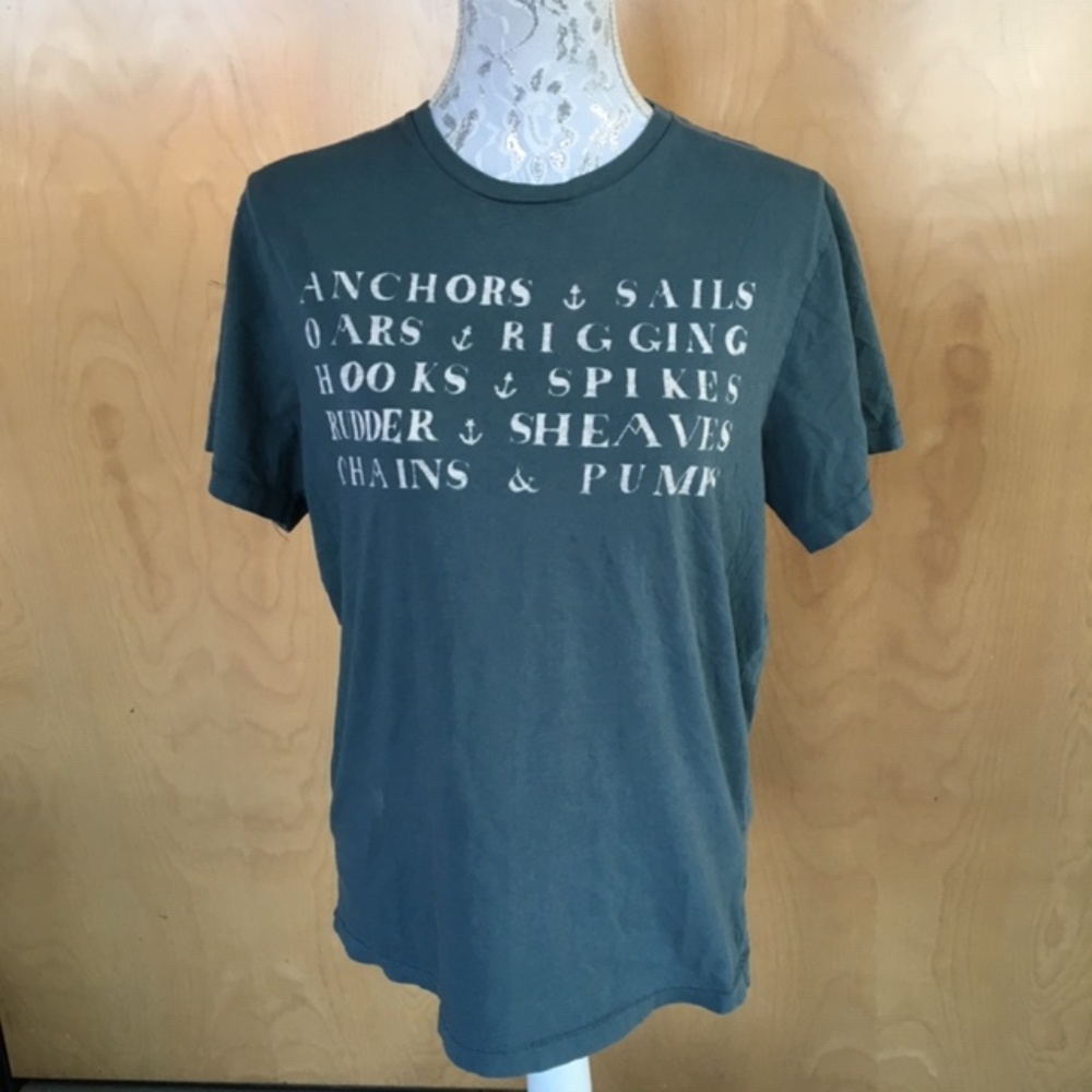 J. Crew Sailing Boat super soft tee